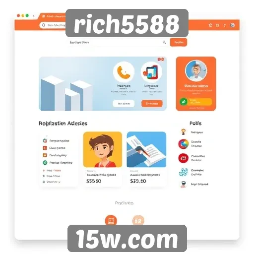 Explorando a interface usuário do rich5588