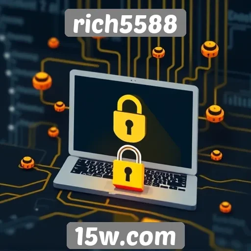 Sistemas de segurança do site rich5588 em foco