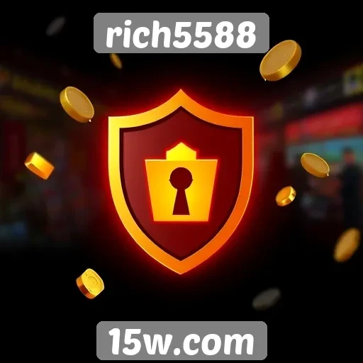 A segurança do site de jogos rich5588